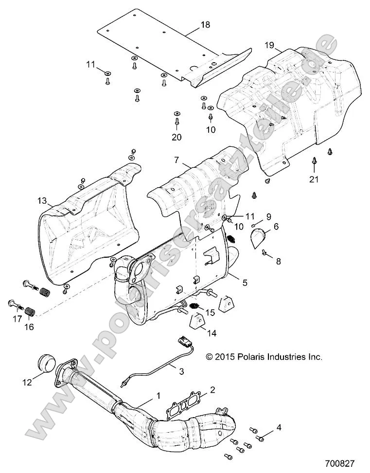 Engine, Exhaust System Engine, Exhaust System