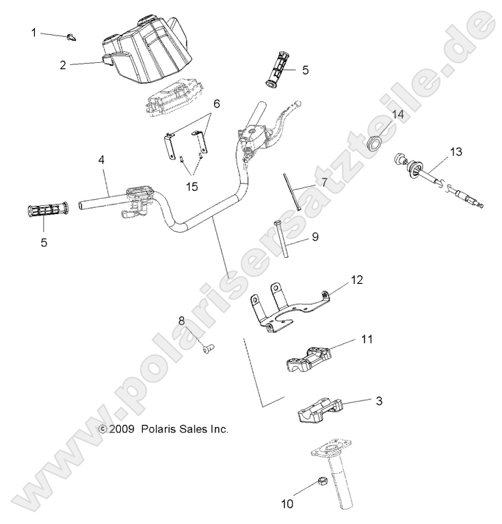 STEERING, HANDLEBAR and CONTROLS STEERING, HANDLEBAR and CONTROLS