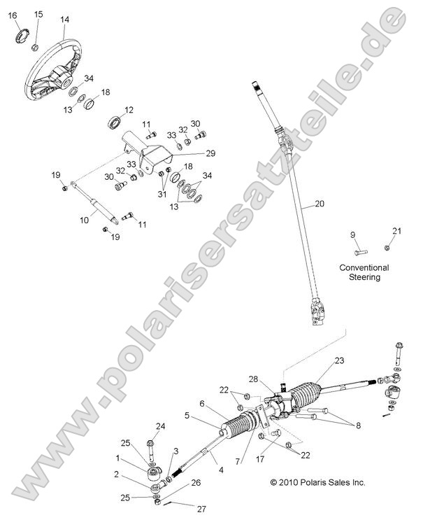 Steering, Steering Asm.