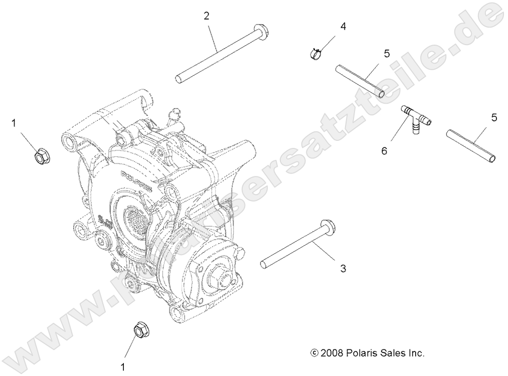 DRIVE TRAIN, GEARCASE MOUNTING, REAR DRIVE TRAIN, GEARCASE MOUNTING, REAR
