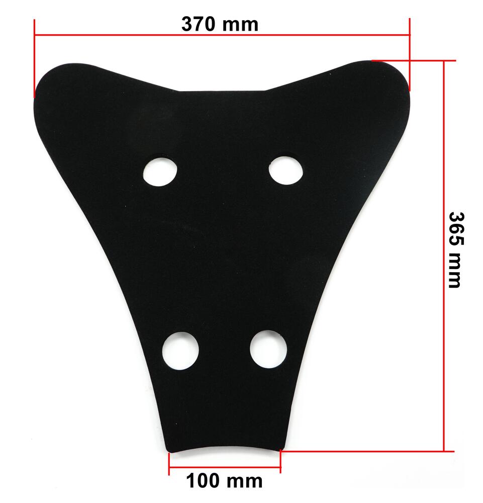 TMP Sitzpolster Moosgummi selbstklebend 12 mm - Kawasaki ZX-6R 2009-12