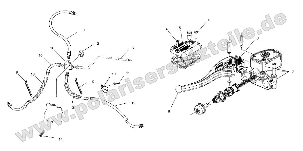 Controls - Master Cylinder/Brake Line Controls - Master Cylinder/Brake Line