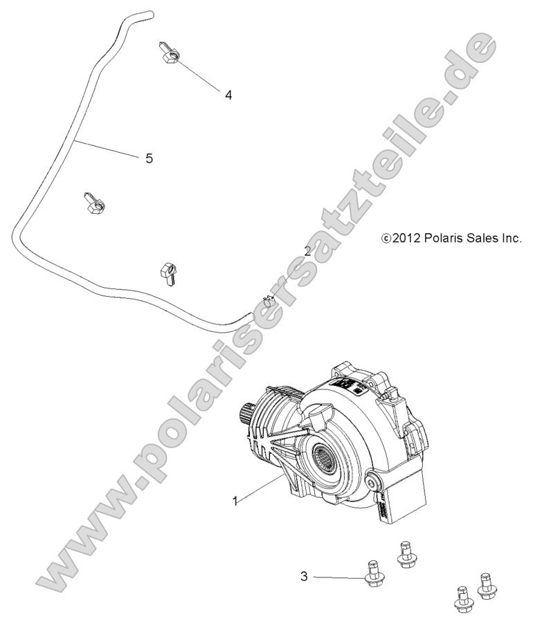Drive Train, Front Gearcase Mounting
