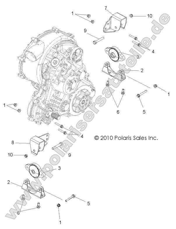 Drive Train, Transmission Mounting