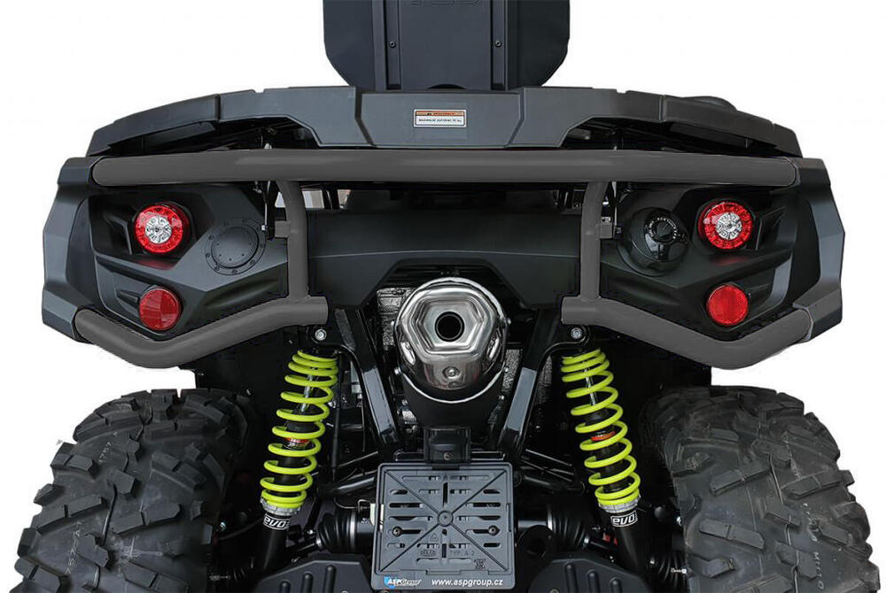 TGB TGB BLADE 600 and 1000 LTX REAR PROTECTION BUMPER(STEEL)(SEMI-GLOSS BLACK) - 518752SEA