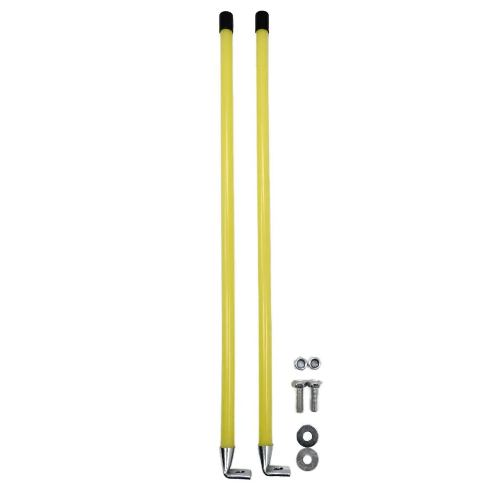 TMP-Schneeschild-Markierungsstaebe-Set-43-cm-90-10371-gelb TMP Schneeschild Markierungsstäbe Set 43 cm / 90° - gelb
