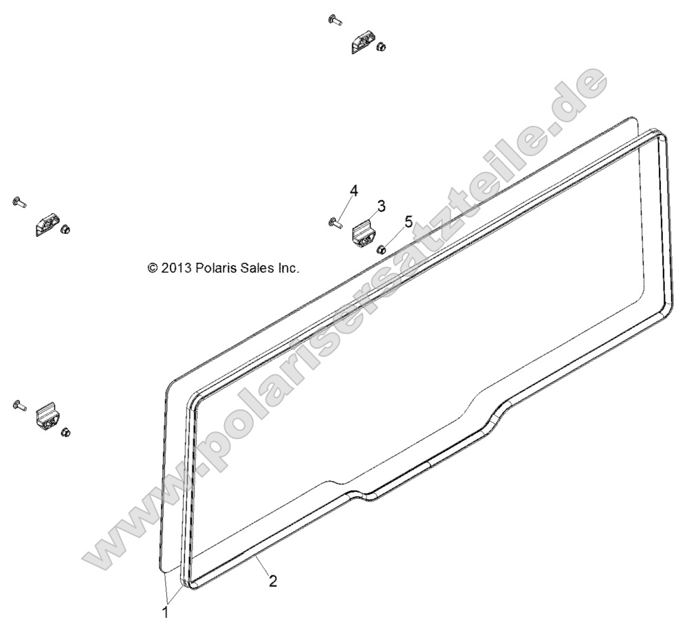 Body, Window, Rear Body, Window, Rear