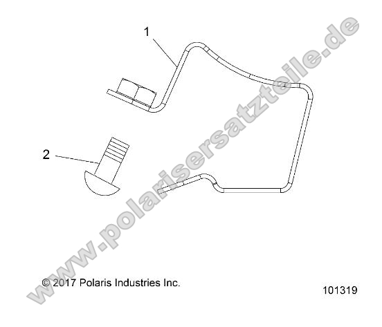 Engine, Fuel Rail Clamp (from 2/3/2017) Engine, Fuel Rail Clamp (from 2/3/2017)