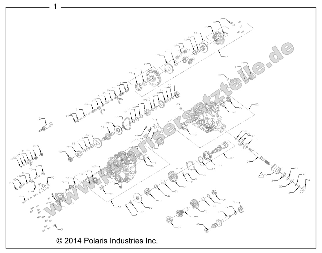 Drive Train, Main Gearcase, Internals
