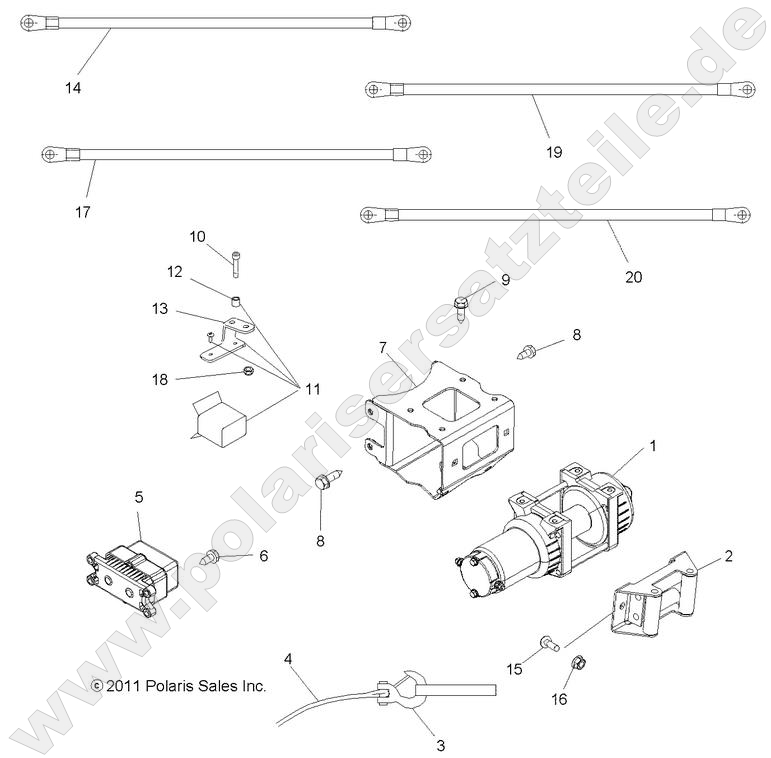 OPTIONS, WINCH (Built 12/02/11 and After) OPTIONS, WINCH (Built 12/02/11 and After)