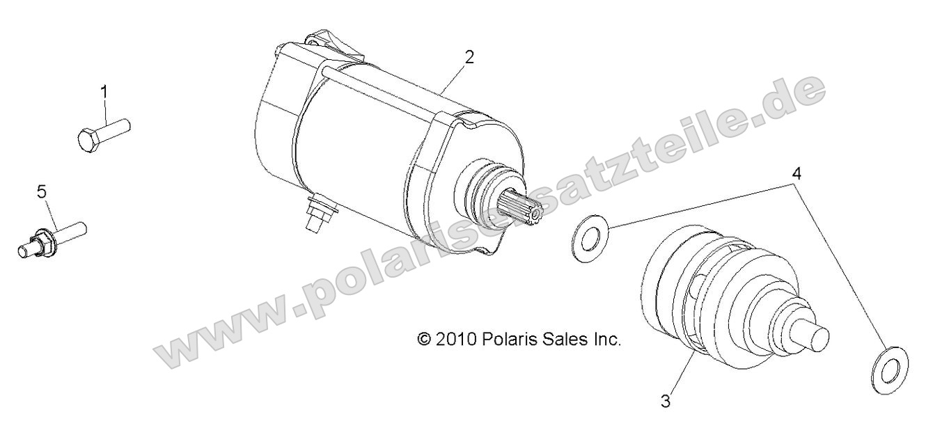 Engine, Starting Motor
