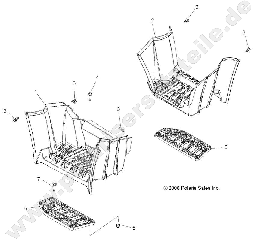 BODY, FOOTWELLS BODY, FOOTWELLS