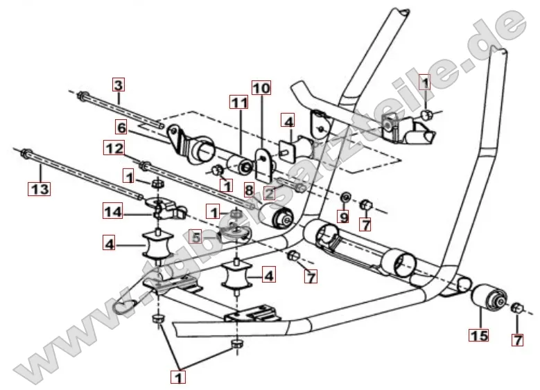 Motoraufhängung Motoraufhängung