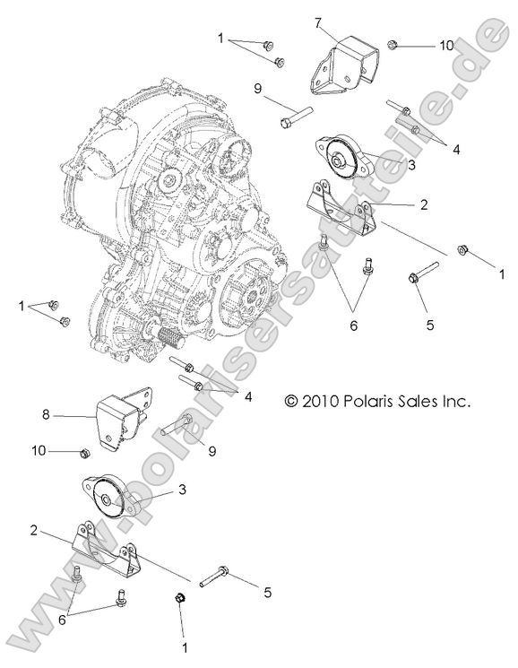 Drive Train, Transmission Mounting
