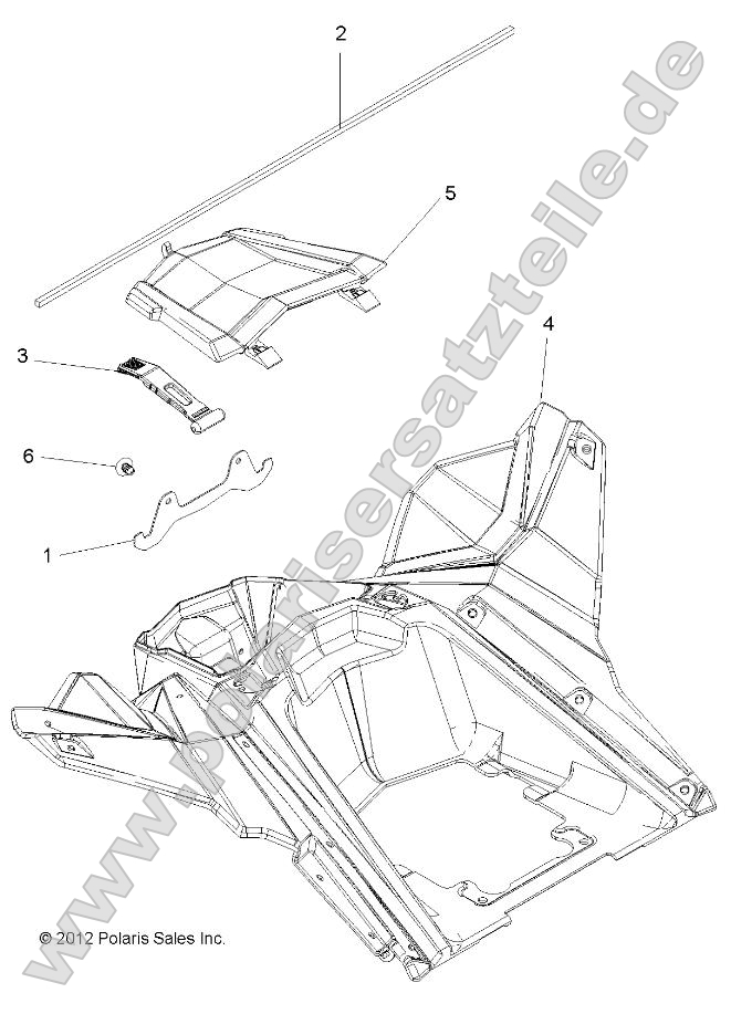 Body, Storage, Rear Body, Storage, Rear