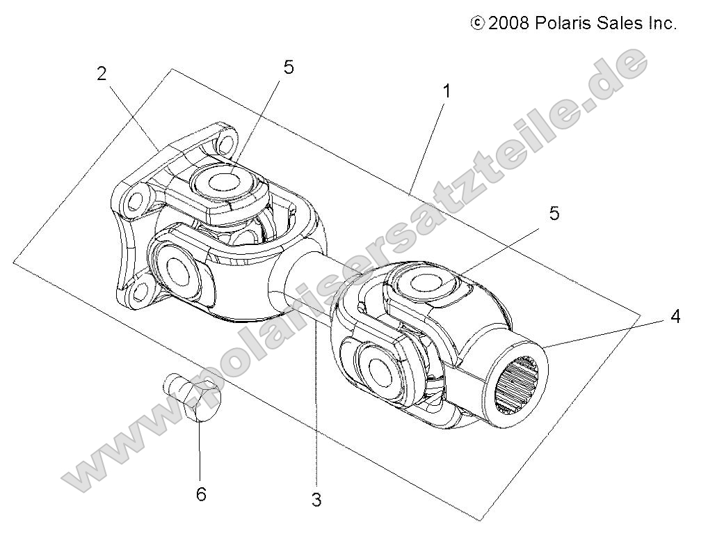 Drive Train, Prop Shaft, Rear Drive Train, Prop Shaft, Rear