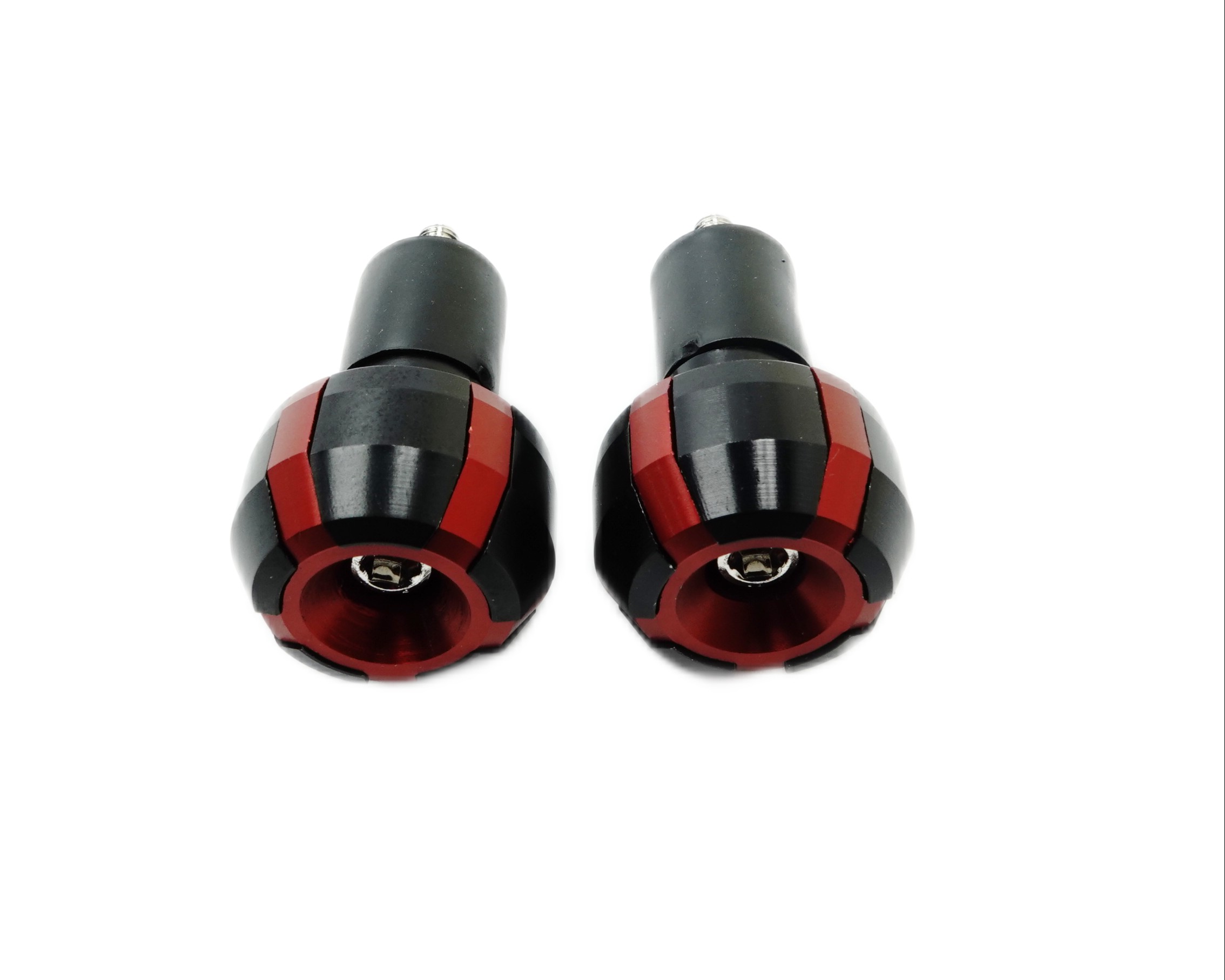 TMP Lenkergewichte Stealth Aluminium 7/8" / 22mm - rot