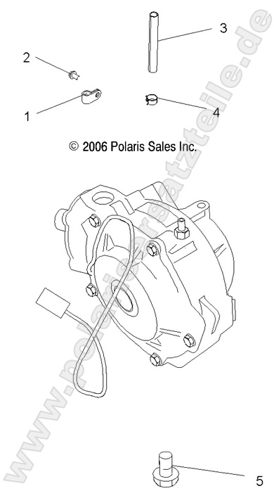 DRIVE TRAIN, FRONT GEARCASE MOUNTING