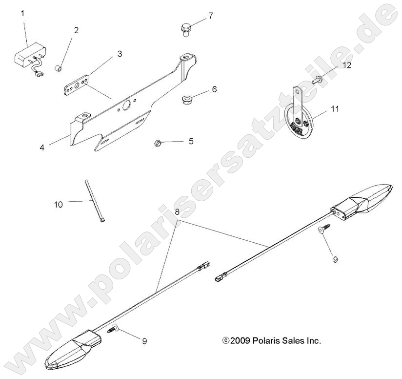 ELECTRICAL, TURN SIGNALS and HORN