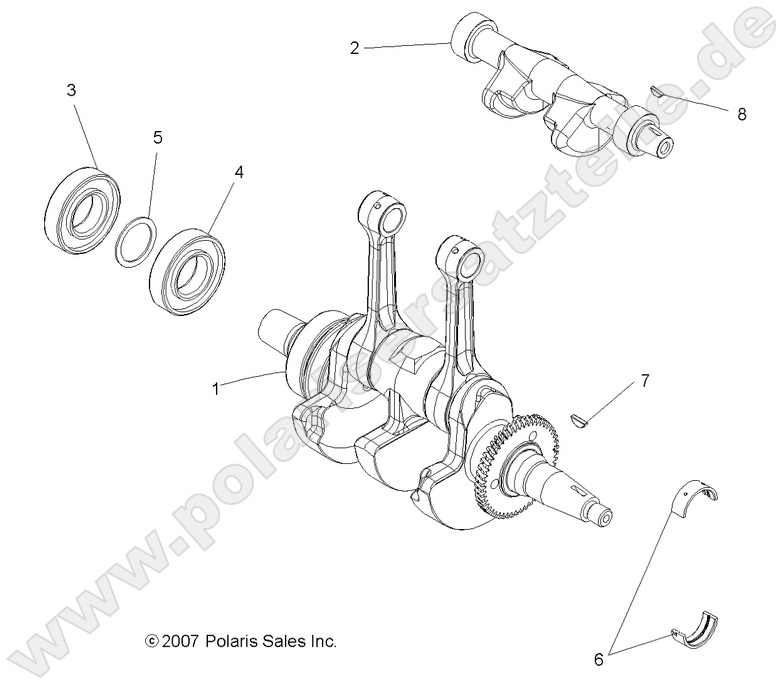 ENGINE, CRANKSHAFT and BALANCE SHAFT ENGINE, CRANKSHAFT and BALANCE SHAFT