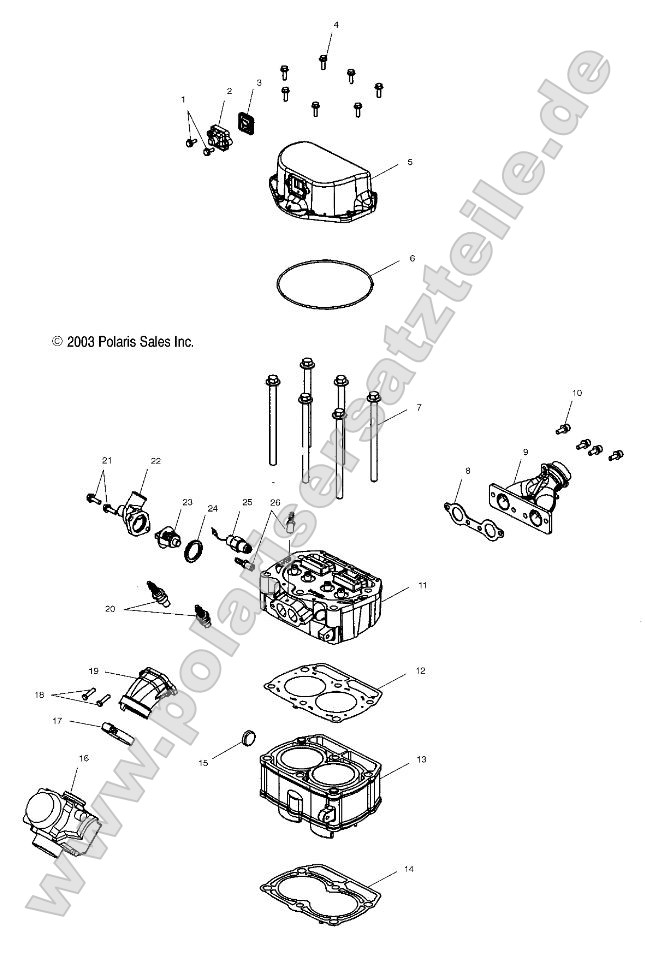 Cylinder and Cylinder Head