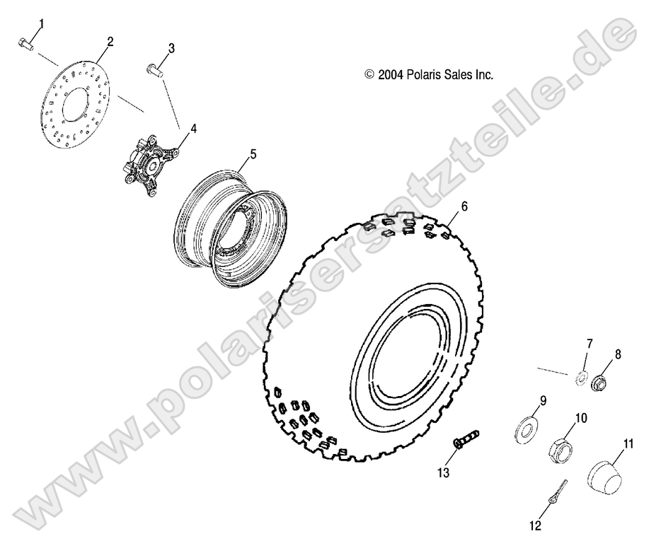 Wheel, Front Wheel, Front