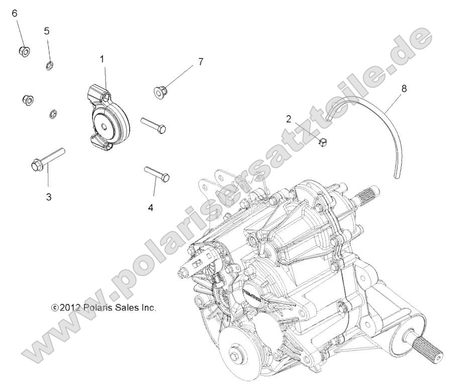 Drive Train, Main Gearcase Mounting