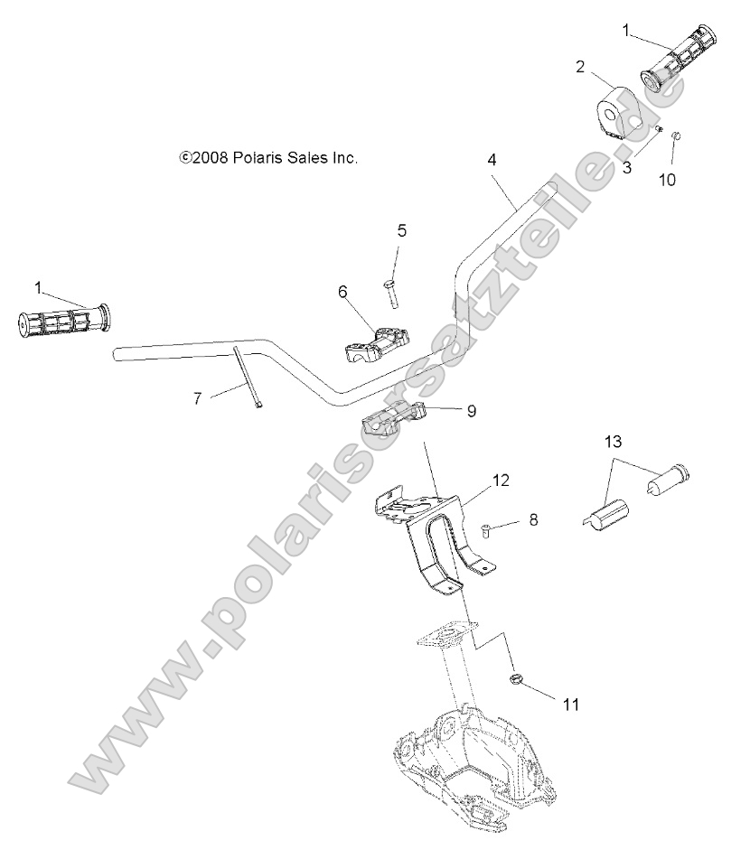 Steering, Handlebar and Controls Steering, Handlebar and Controls