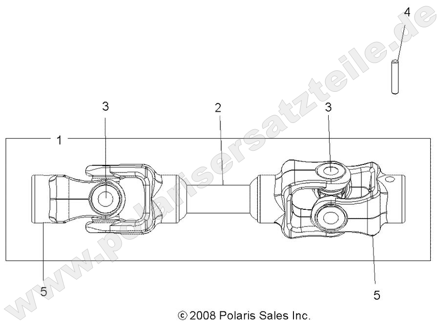 DRIVE TRAIN, REAR PROP SHAFT DRIVE TRAIN, REAR PROP SHAFT