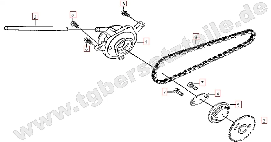 Antrieb Nockenwelle Antrieb Nockenwelle