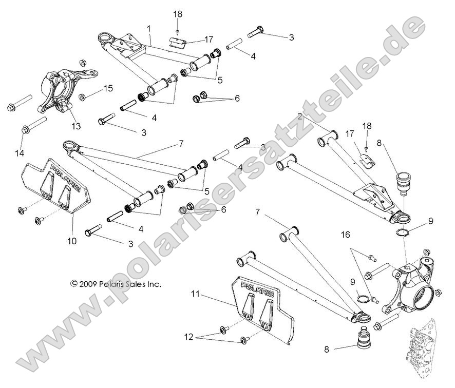 Suspension, Front Control Arms