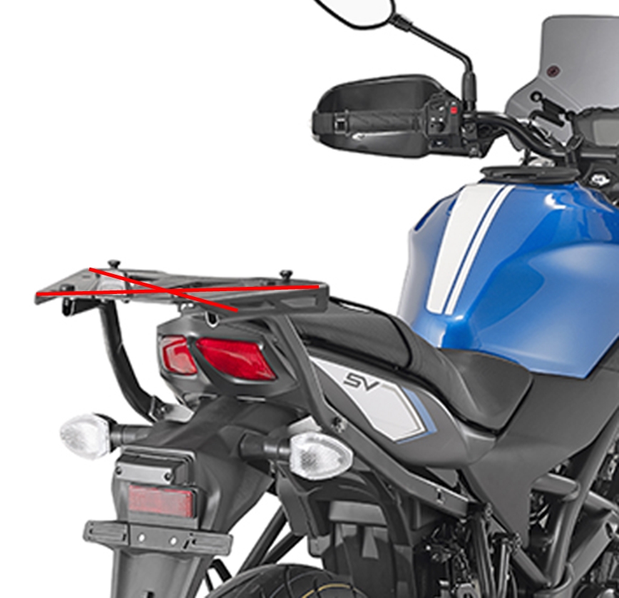 Givi Topcaseträger für Monokey und Monolock Koffer - Suzuki SV 650 2016-23