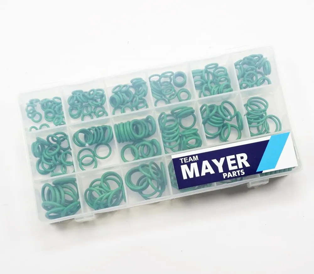 TMP O-Ring Sortiment Box - grün - 270-teilig