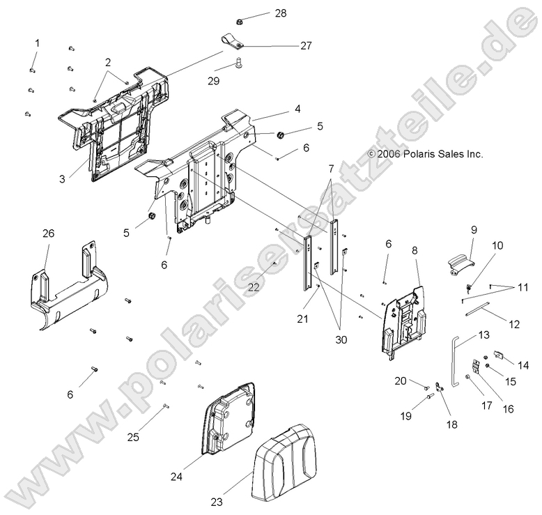 SEAT, PASSENGER, BACK SEAT, PASSENGER, BACK