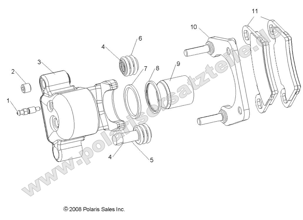Brakes, Rear Caliper