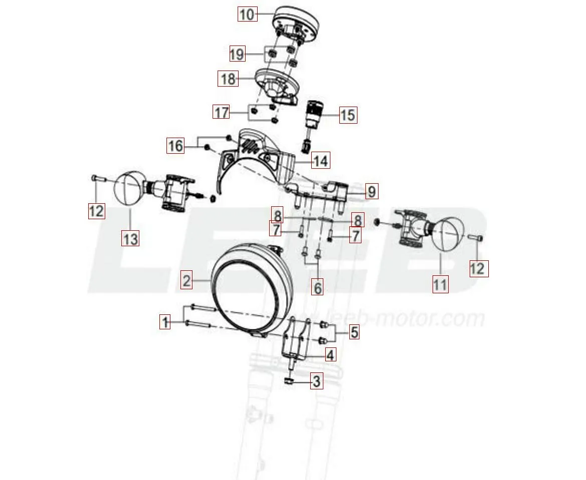 Tachometer - Scheinwerfer Tachometer - Scheinwerfer