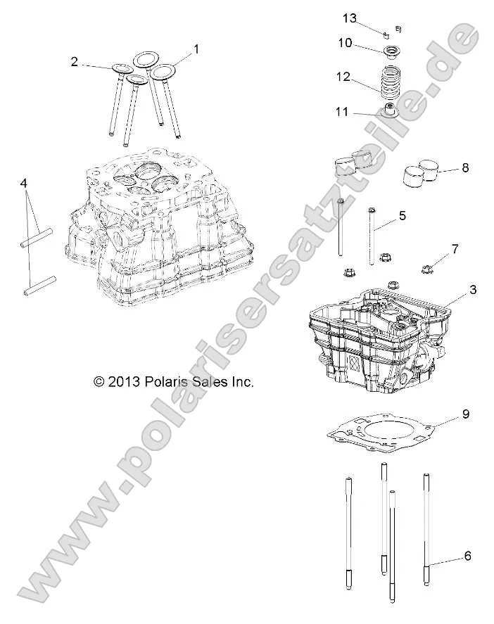 Engine, Cylinder Head