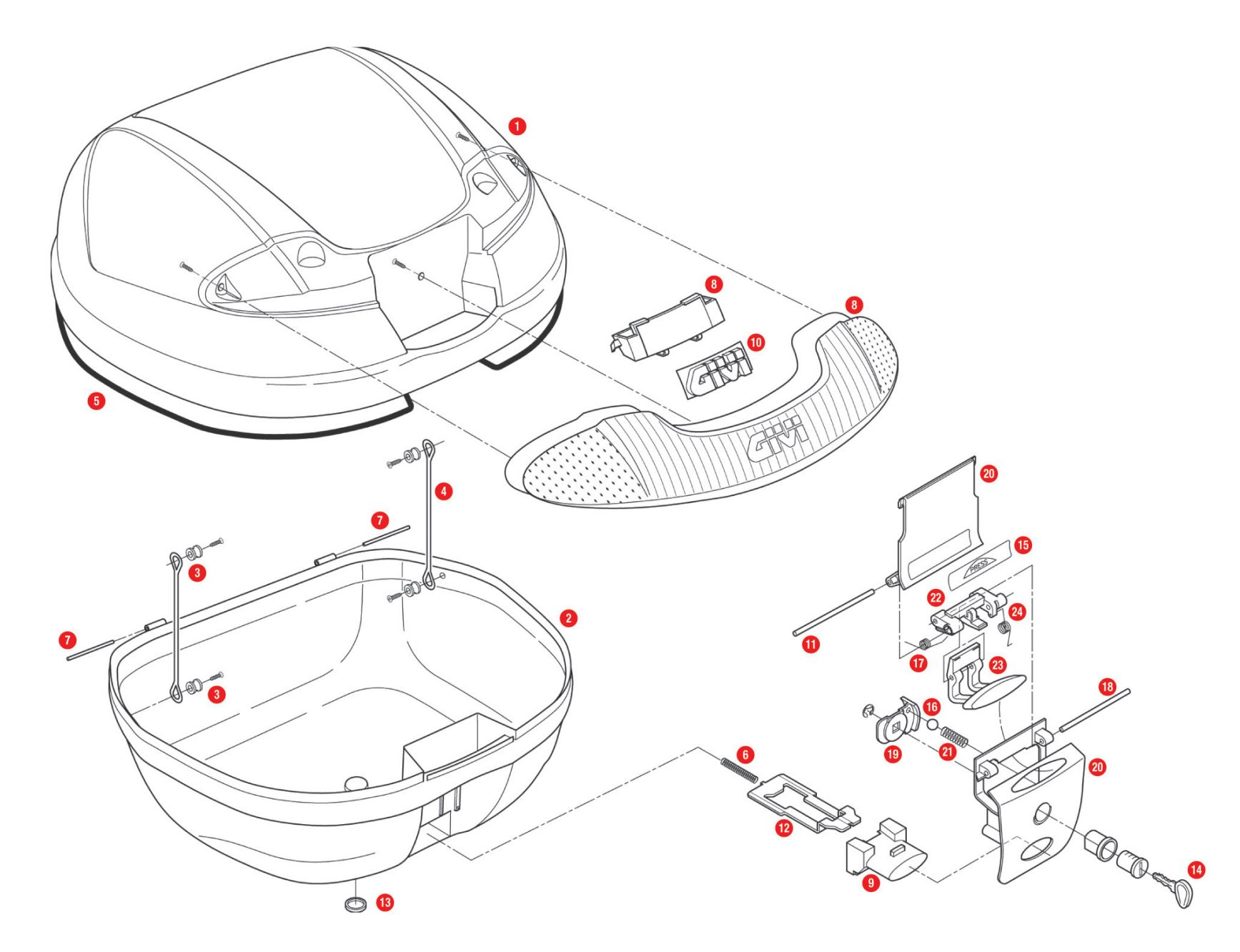 GIVI E340 Vision