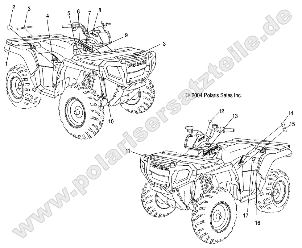 DECALS - A05MH68AU/AW DECALS - A05MH68AU/AW