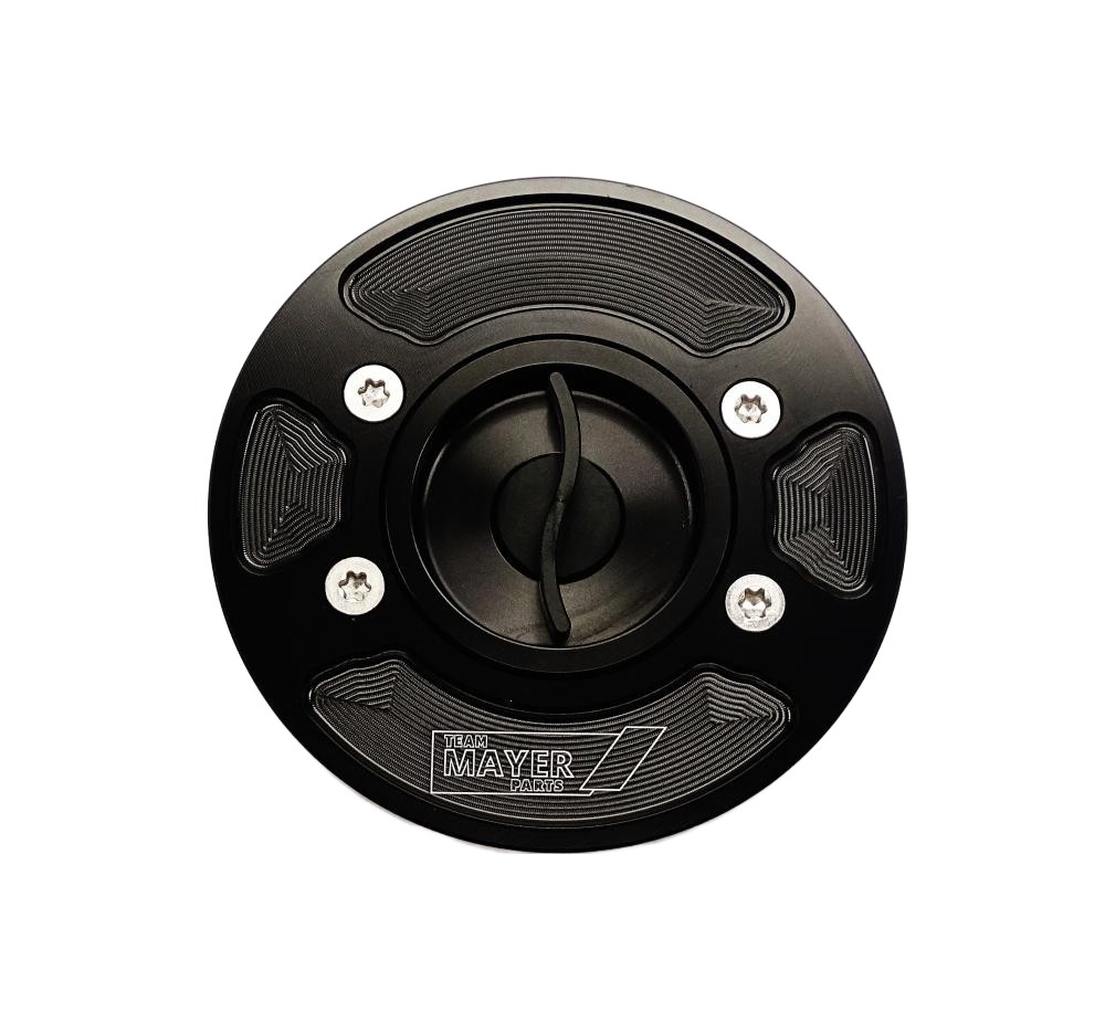 TMP Racing Tankdeckel schwarz 4 Loch Verschraubung - BMW S1000 R / S1000 RR / Rnine-T 1200 TMP Racing Tankdeckel schwarz 4 Loch Verschraubung - BMW S1000 R / S1000 RR / Rnine-T 1200