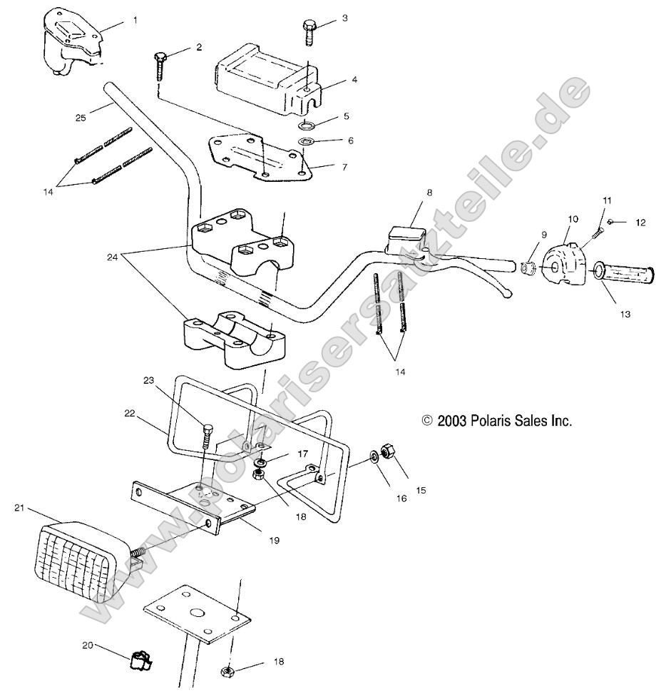 Handlebar/Headlight Handlebar/Headlight