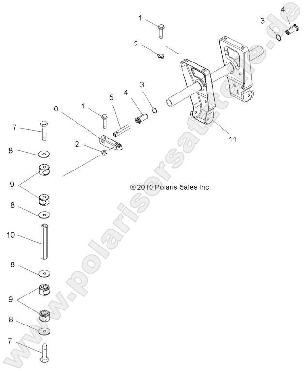 SUSPENSION, TORSION BAR SUSPENSION, TORSION BAR