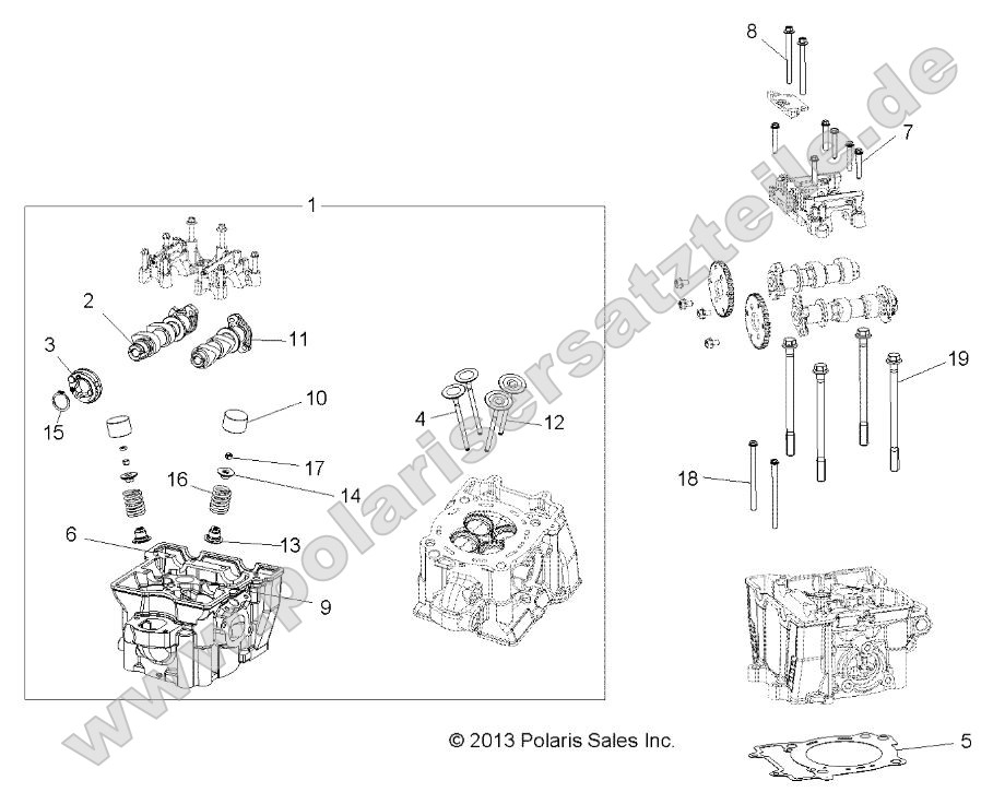 Engine, Cylinder Head, Cams and Valves Engine, Cylinder Head, Cams and Valves