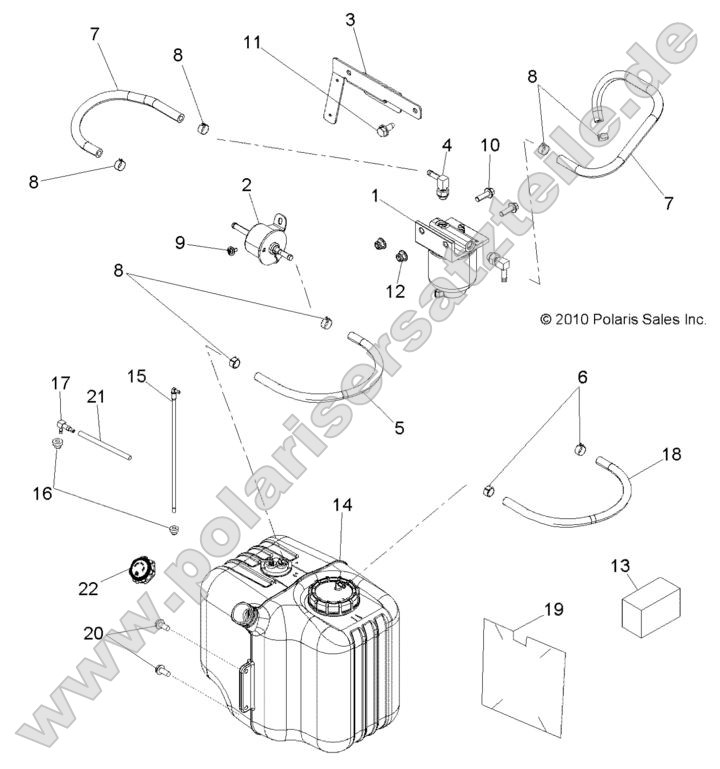 Body, Fuel Tank Asm.
