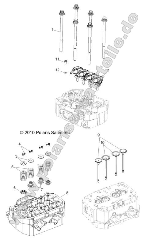 Engine, Cylinder Head and Valves