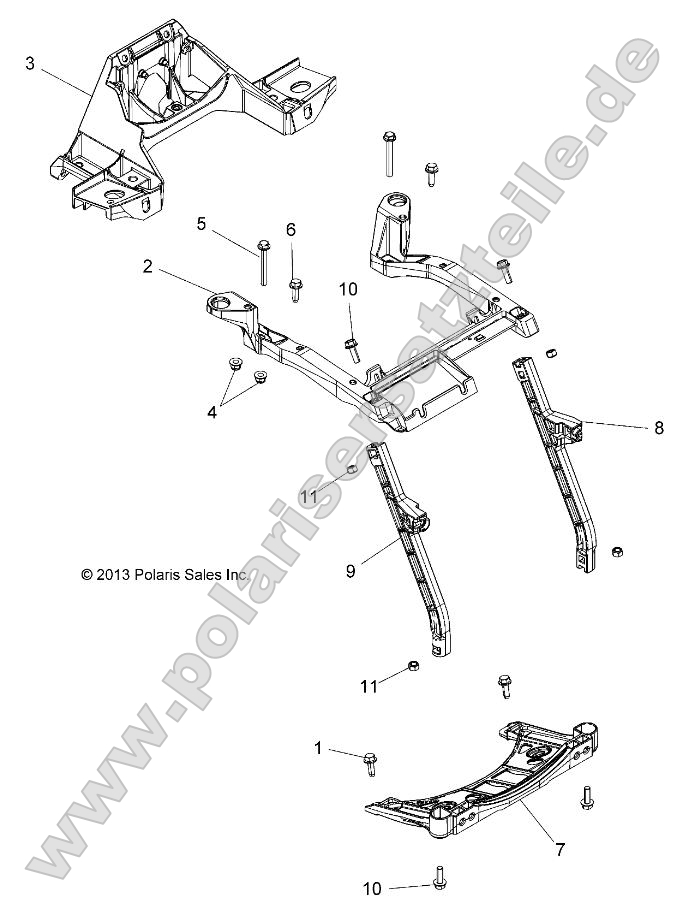 Body, Front Rack Support