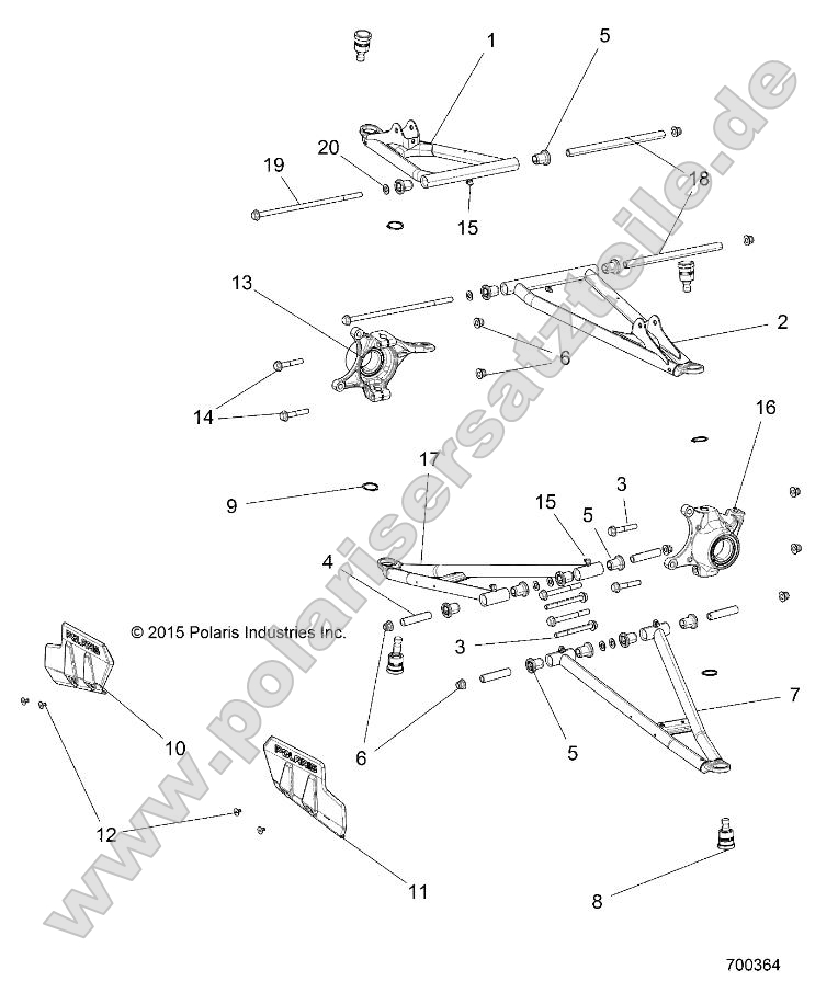 Suspension, Front Control Arms