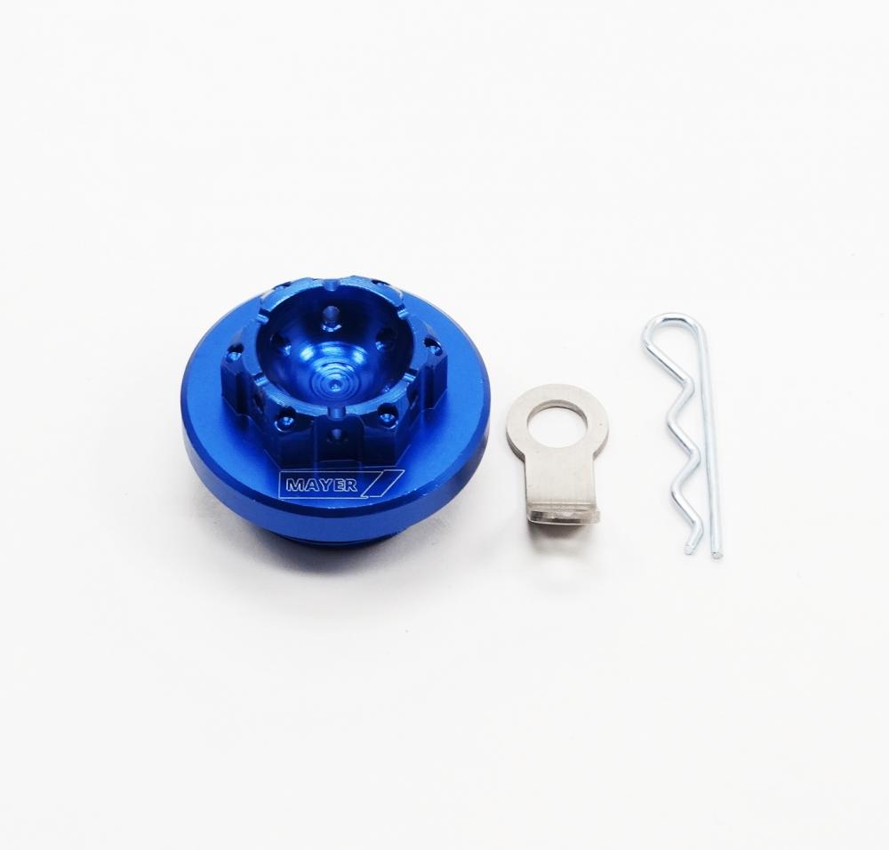 TMP Racing CNC Öleinfüllschraube blau M27x3 mm Yamaha