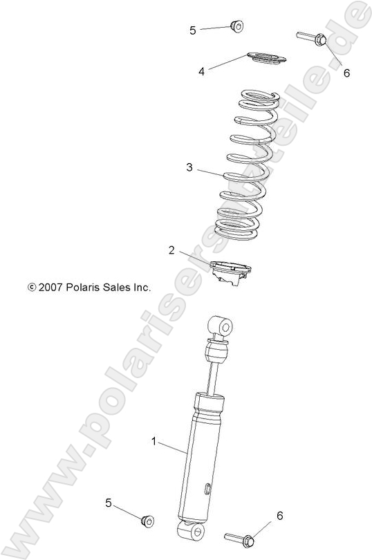 SUSPENSION, SHOCK, FRONT