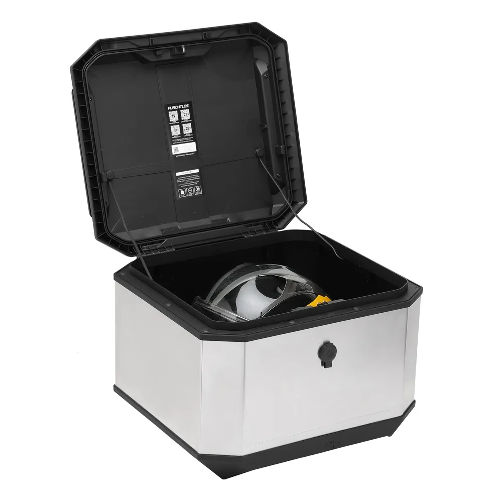 Furchtlos RANGER Basic Alu Topcase Aero - 50 Liter - Aero Aluminium